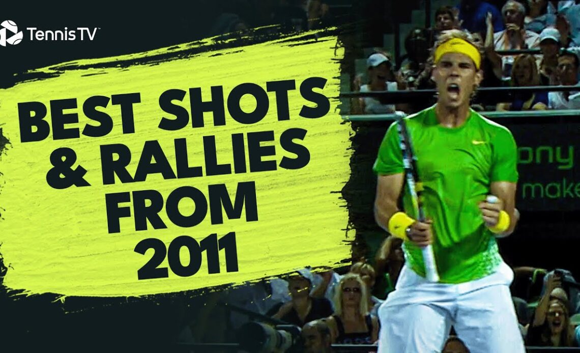 Federer, Djokovic & Nadal At Their BEST And More! | 20 AMAZING Shots & Rallies From 2011