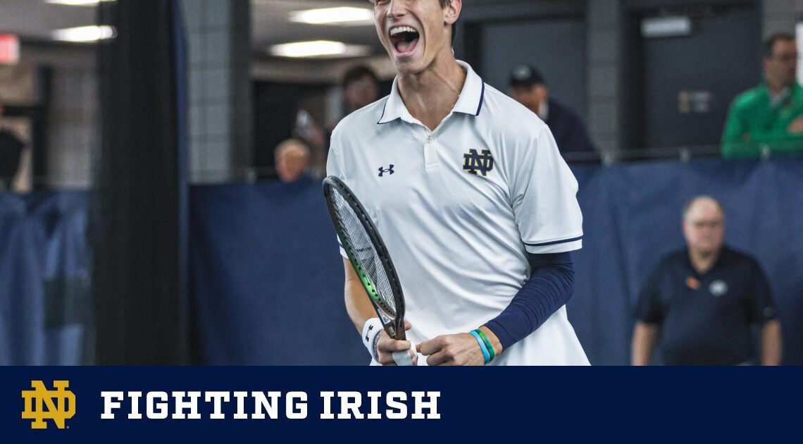 How All-American Sebastian Dominko Is Taking Irish Tennis Global – Notre Dame Fighting Irish – Official Athletics Website