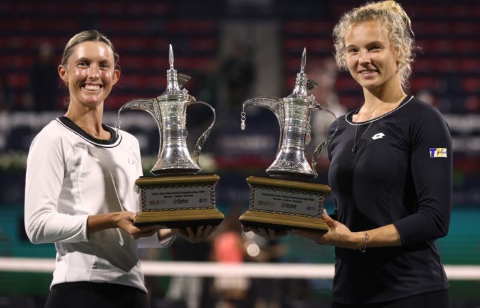 Hunter and Siniakova crowned doubles champions at Dubai | 24 February, 2024 | All News | News and Features | News and Events