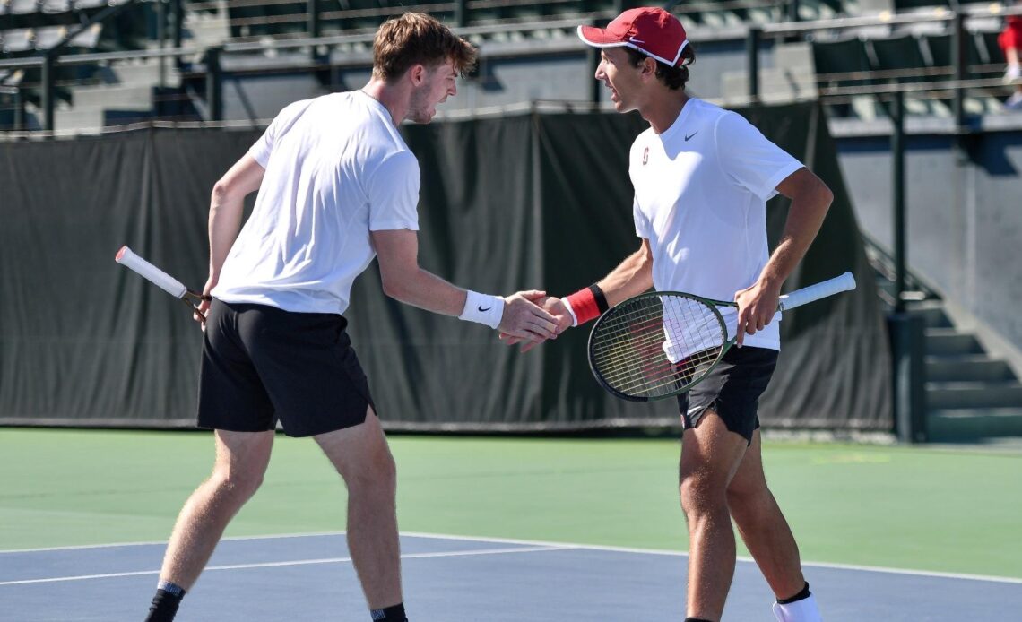 Men’s Tennis Beats Cal - Stanford University Athletics