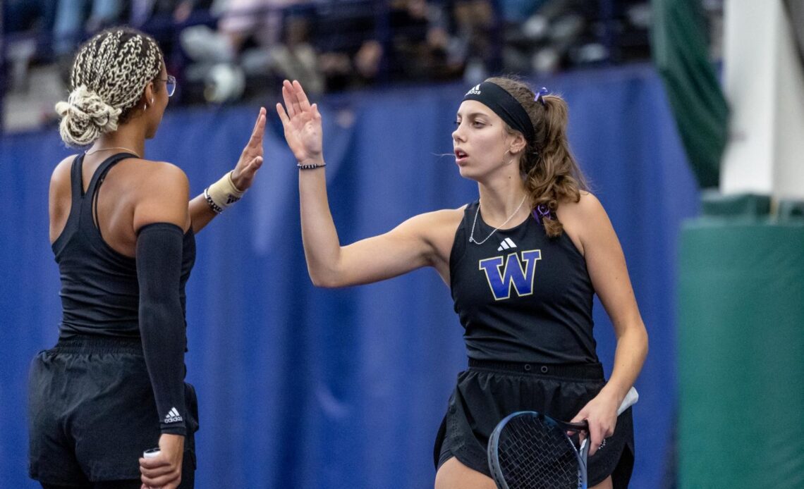 No. 21 Huskies Fall To No. 8 Seed NC State In Day One Of ITA National Team Indoors