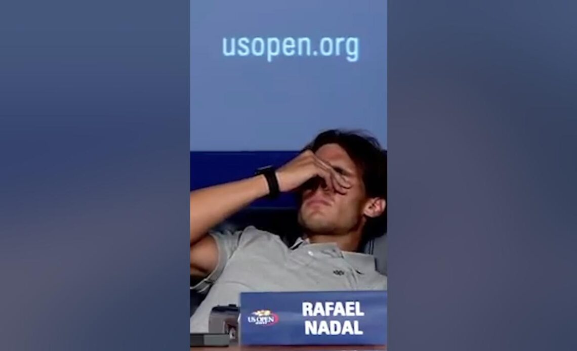 Rafael Nadal gets CRAMP 🤕