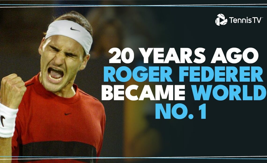 Roger Federer's FIRST Year As World No. 1 | Best Shots & Moments From 2004