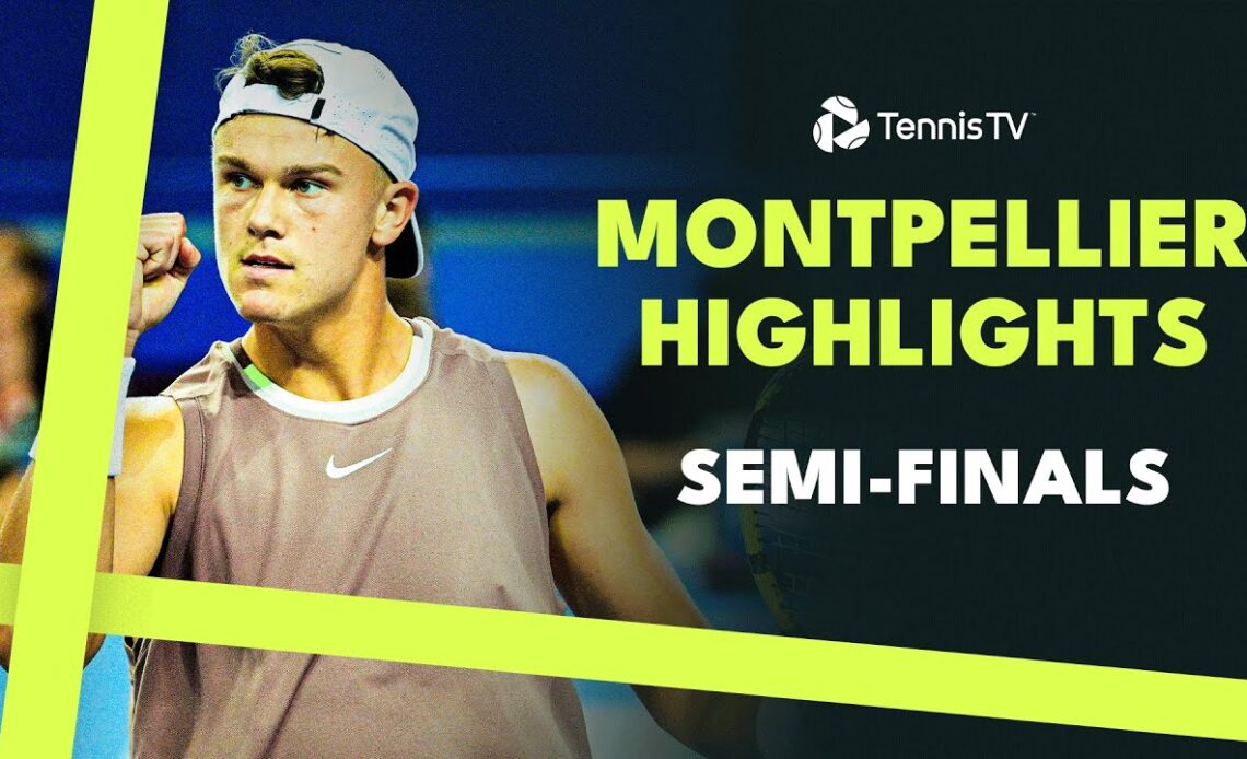 Rune Takes On Coric; Auger-Aliassime Faces Bublik  | Montpellier 2024 Highlights Semi-Finals