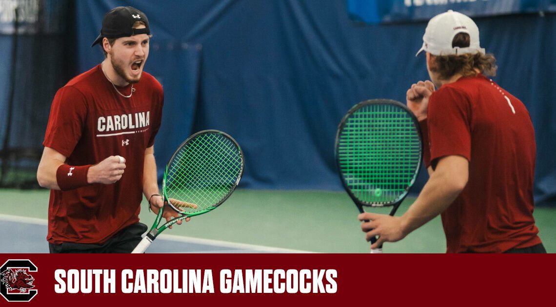 Samuel and Hoole Record Top-15 Doubles Upset in Win Over No. 20 Arizona State – University of South Carolina Athletics