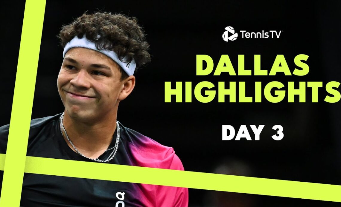 Shelton Faces Mmoh; Paul & Eubanks in Action | Dallas 2024 Highlights Day 3