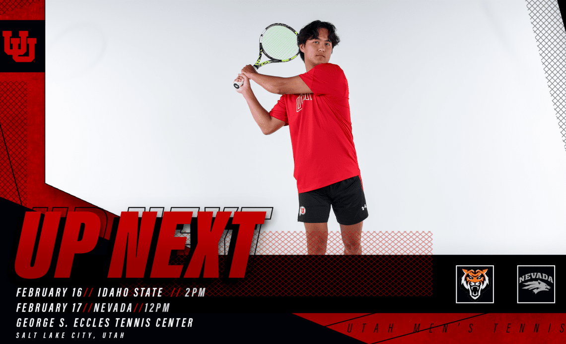 UP NEXT: Utah Returns to Eccles Tennis Center for Pair of Matches