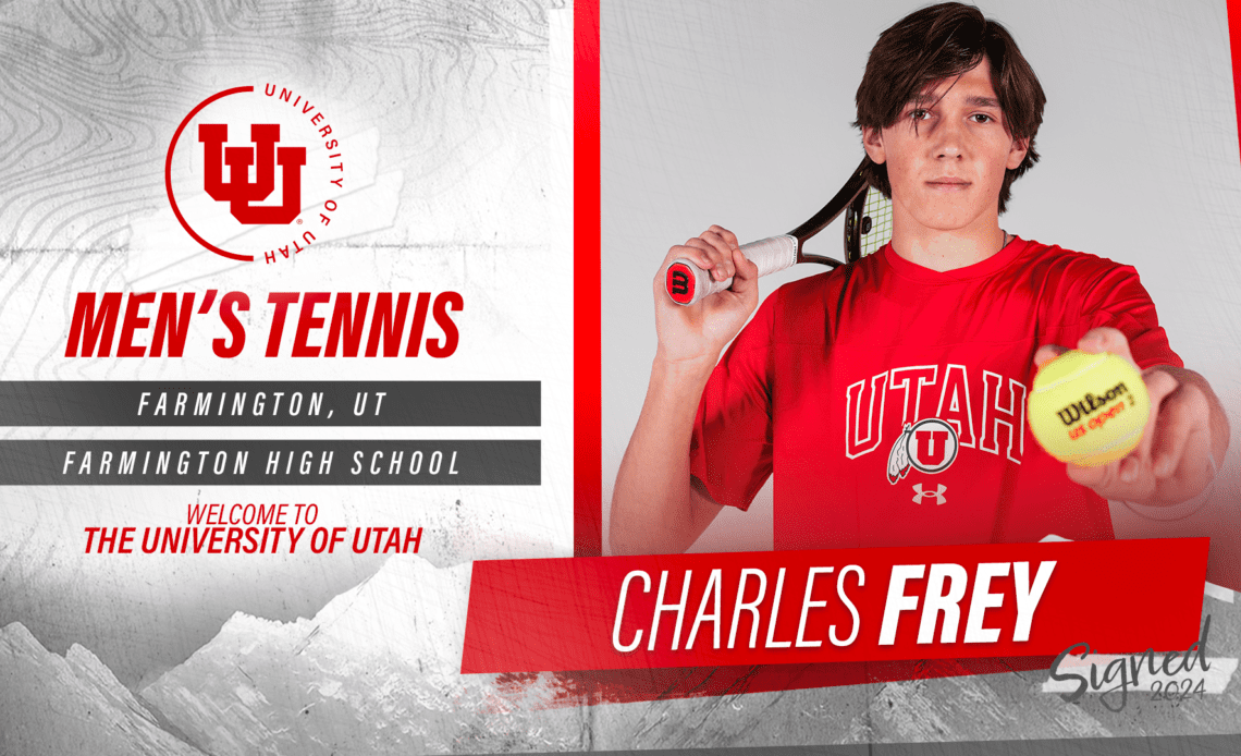 Utah Men's tennis adds Charles Frey for 2024-25 season