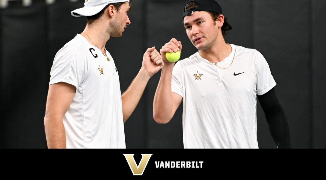 Vanderbilt Men's Tennis | Dores Sweep in Third Doubleheader