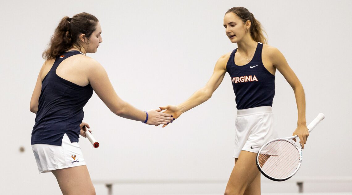 Virginia Women's Tennis | Chervinsky/Collard Named ACC Doubles Team of the Week