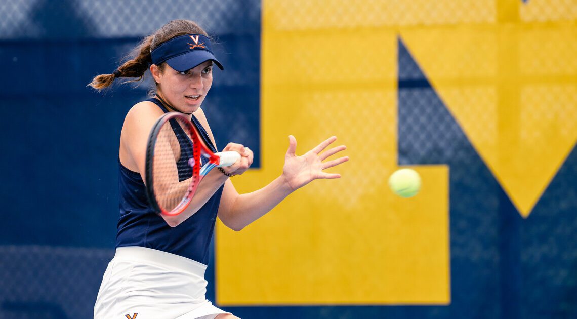Virginia Women's Tennis | No. 11 Virginia Plays Saturday at No. 5 Michigan