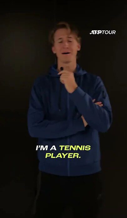 We’re the ATP admin, so of course we make the players do silly little videos 🤪