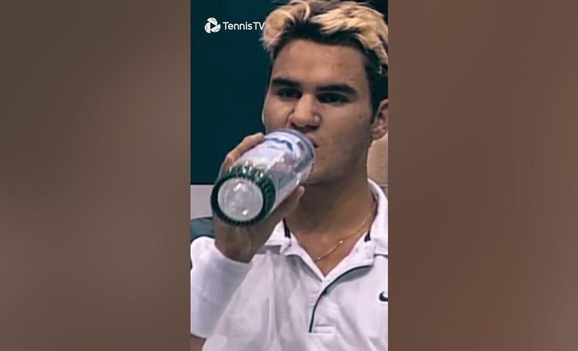 When Roger Federer Was BLONDE?! 😲💈