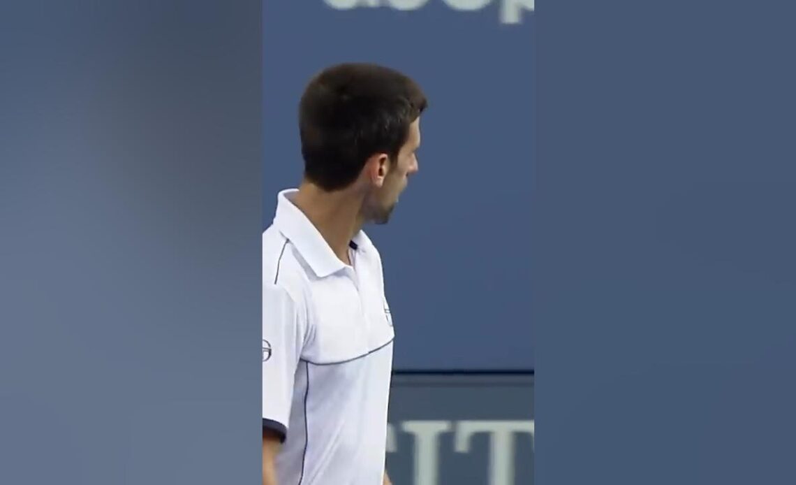 AMAZING Djokovic vs. Nadal point! 😱