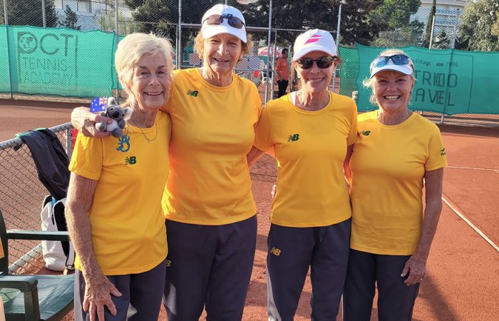 Australia claims two gold medals at 2024 ITF Masters World Team Championships | 18 March, 2024 | All News | News and Features | News and Events