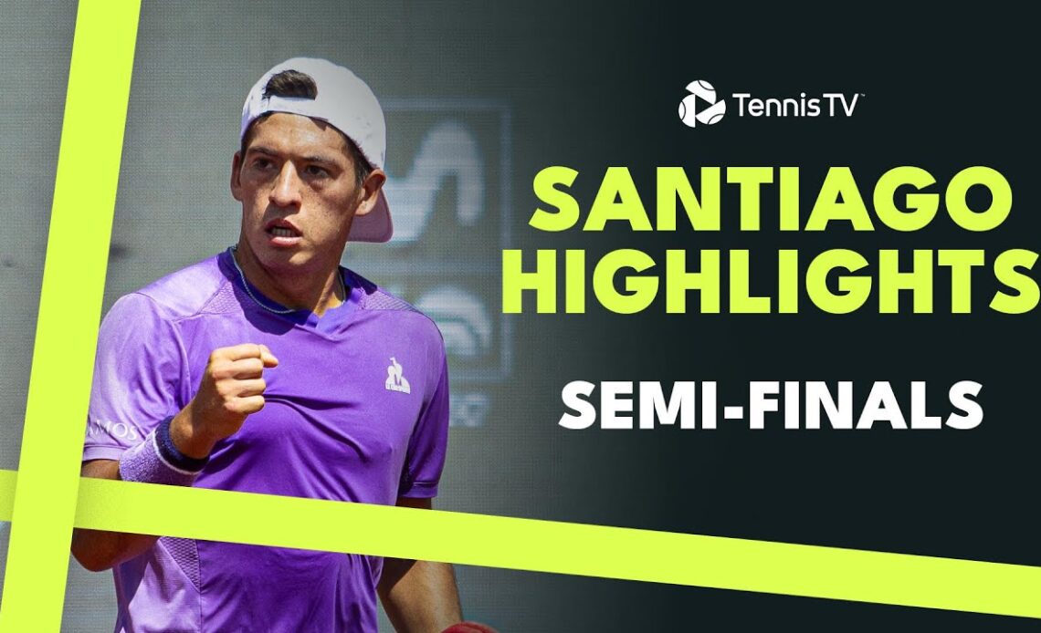 Baez Battles Martinez; Tabilo Faces Moutet | Santiago 2024 Semi-Final Highlights