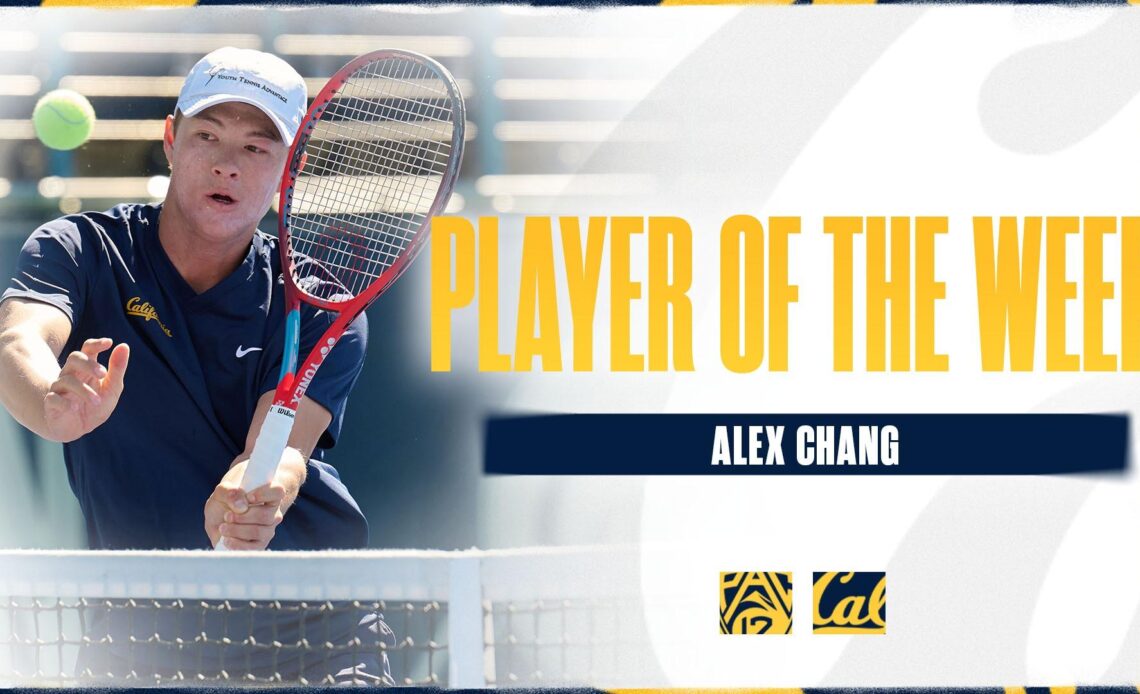 Chang Named Pac-12 Player Of The Week
