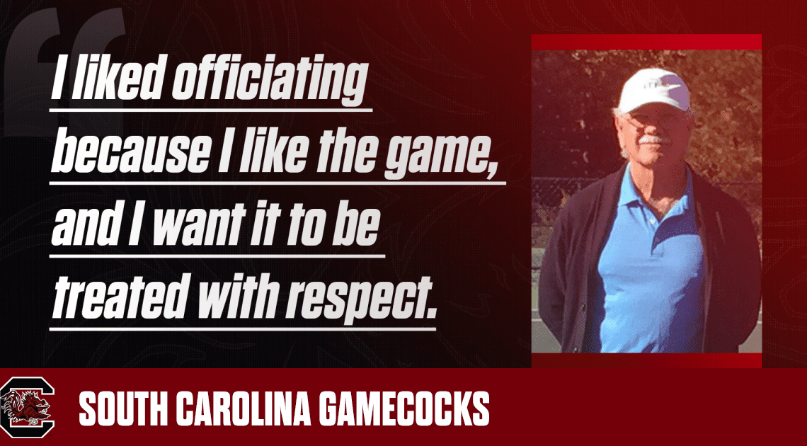 Gamecocks Recognize Tennis Official Lee Ward for Dedication to the Game – University of South Carolina Athletics