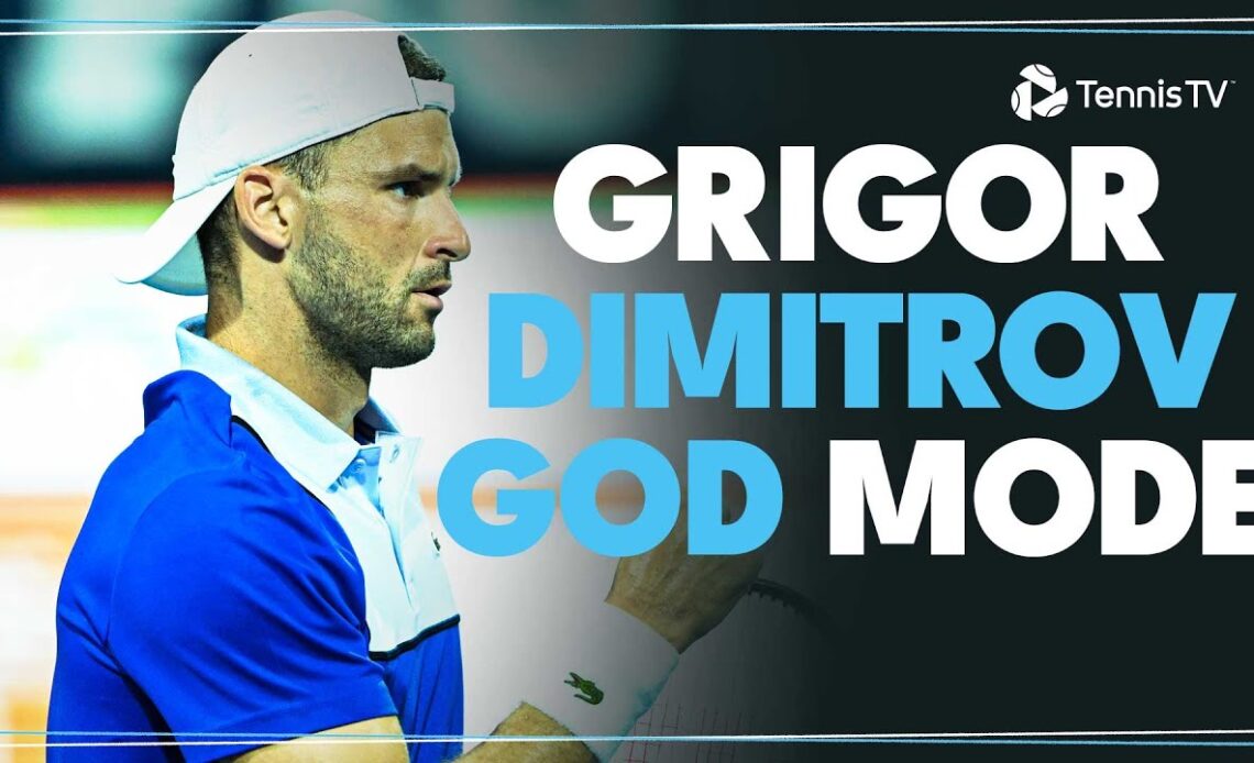 Grigor Dimitrov GOD MODE vs Carlos Alcaraz! | Miami 2024 Highlights