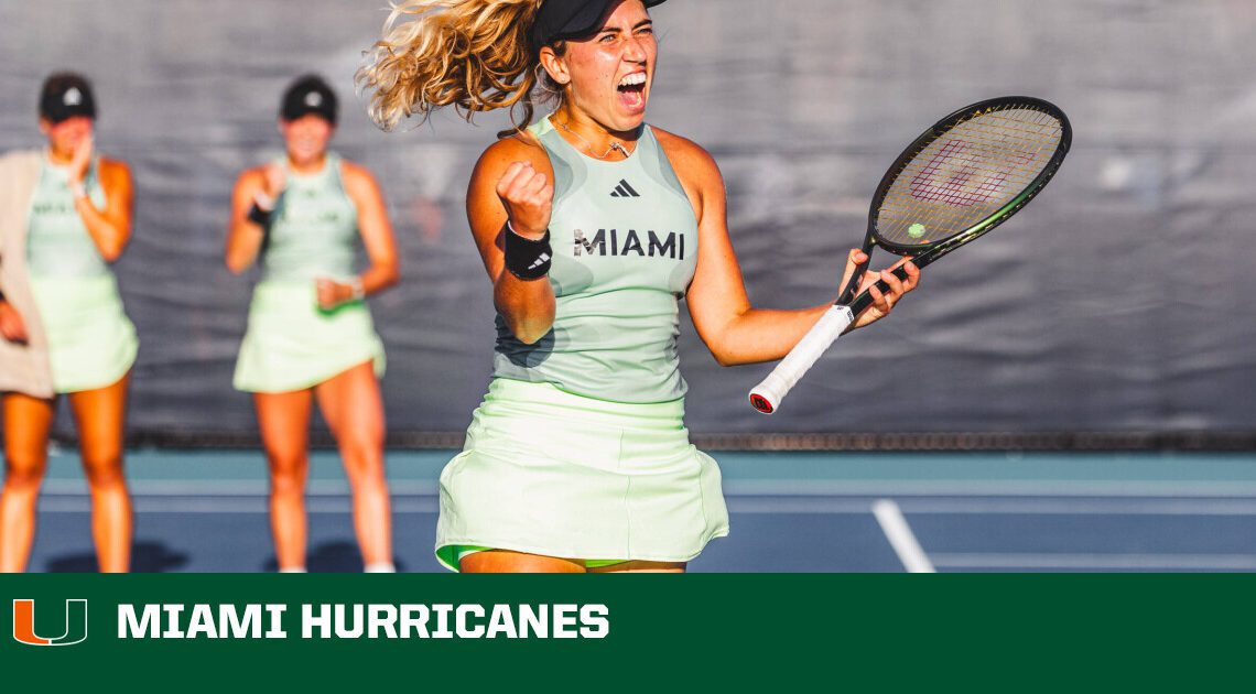 Hurricanes Take 5-2 Win Over Boston College at Miami Open – University of Miami Athletics