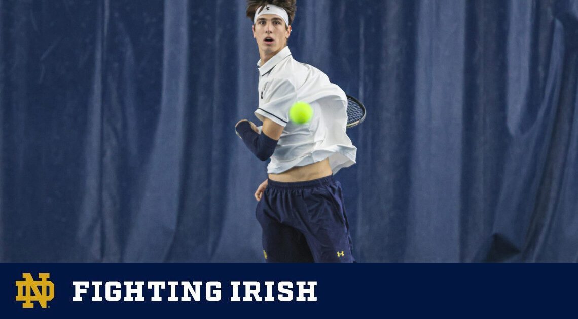 Irish Fall 4-3 in Blacksburg Battle; Dominko Earns Two Ranked Wins – Notre Dame Fighting Irish – Official Athletics Website