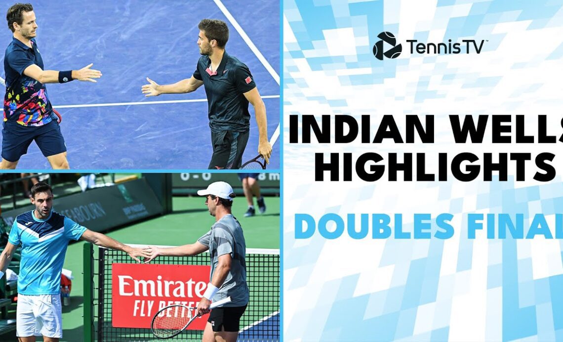 Koolhof & Mektic vs Granollers & Zeballos for the Title | Indian Wells 2024 Doubles Final Highlights