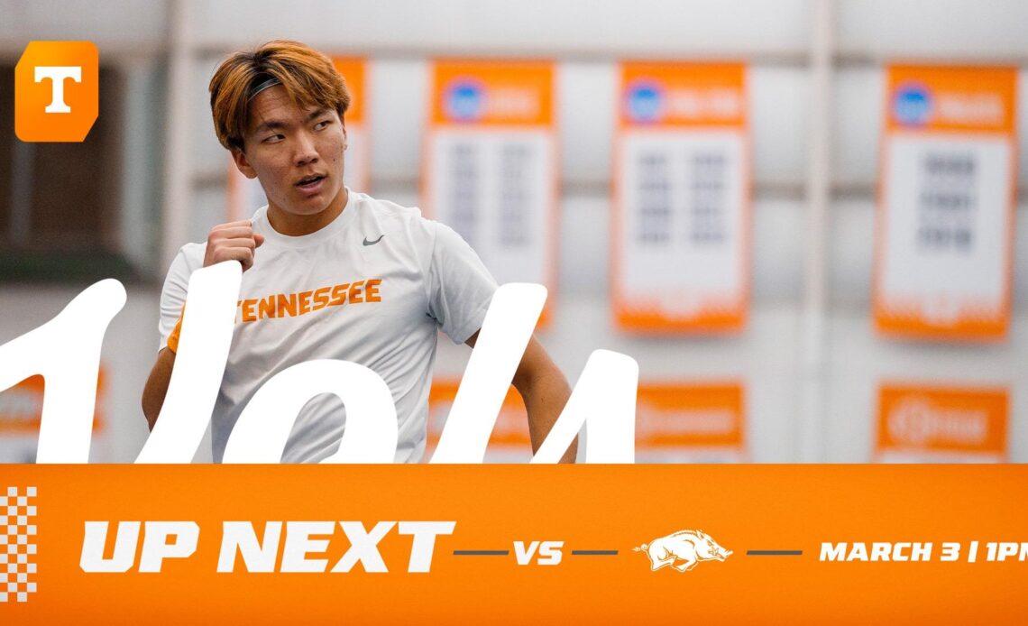 Men's Tennis Central: #5 Tennessee vs. Arkansas