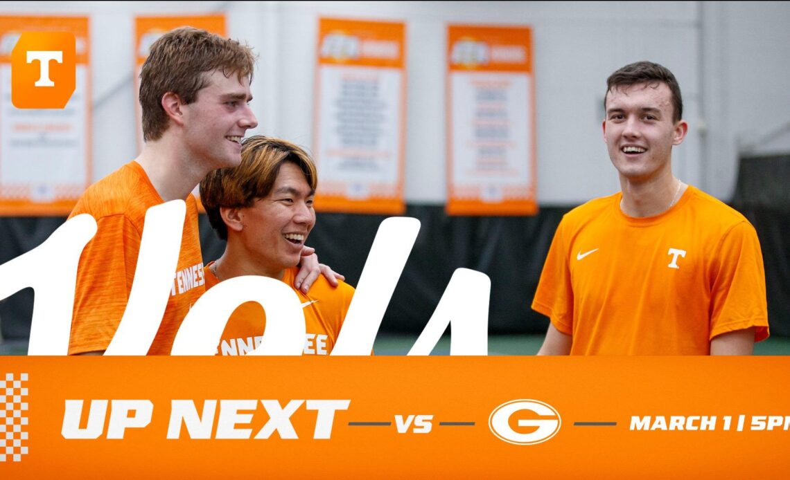 Men's Tennis Central: #5 Tennessee vs. Georgia