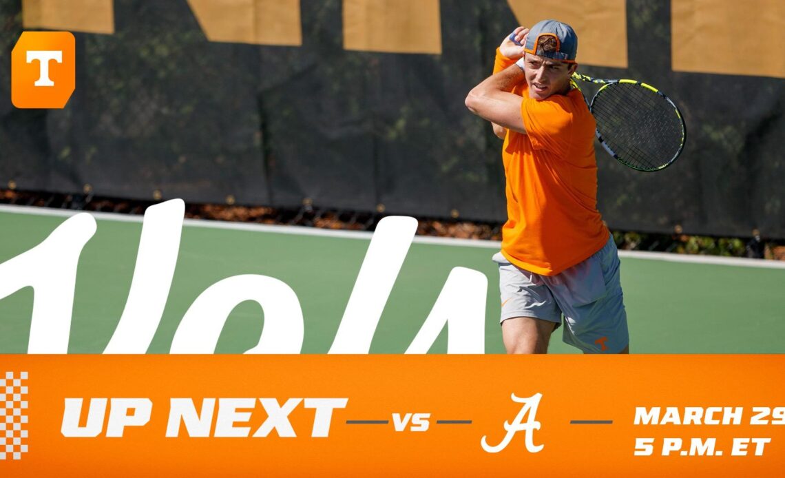 Men's Tennis Central: #8 Tennessee vs. #21 Alabama