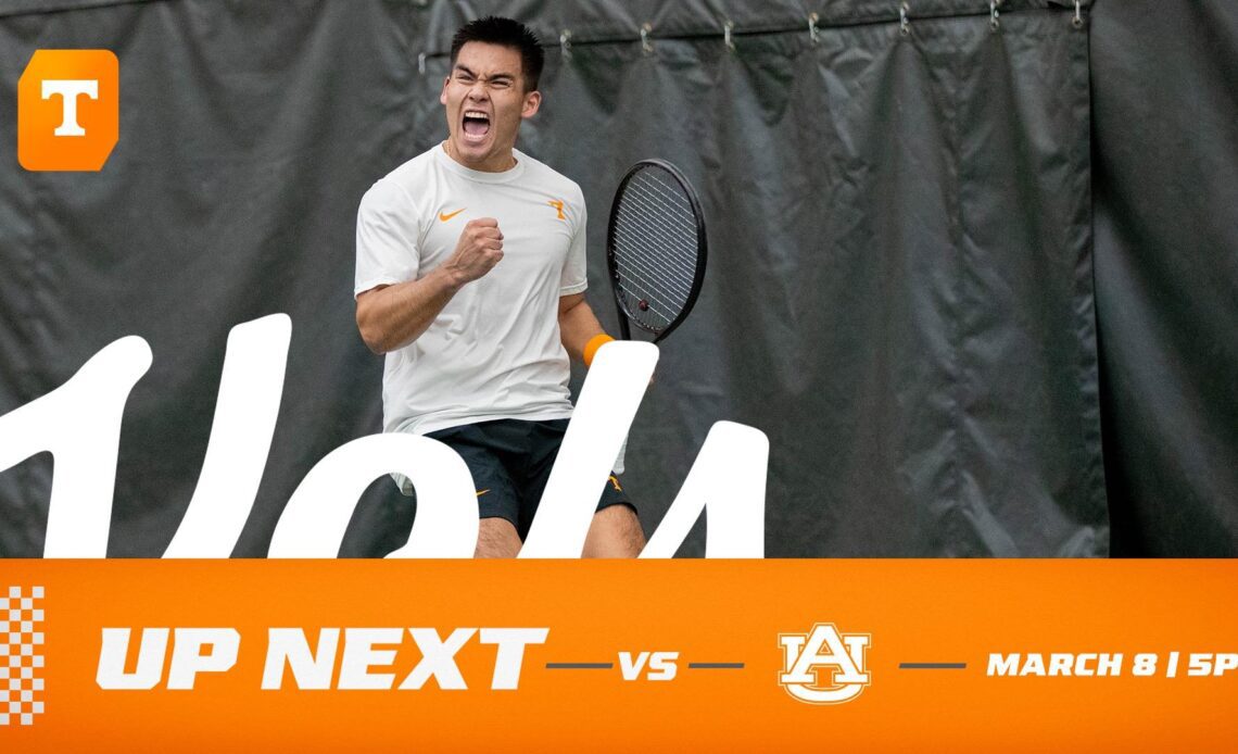 Men's Tennis Central: #9 Tennessee vs. Auburn