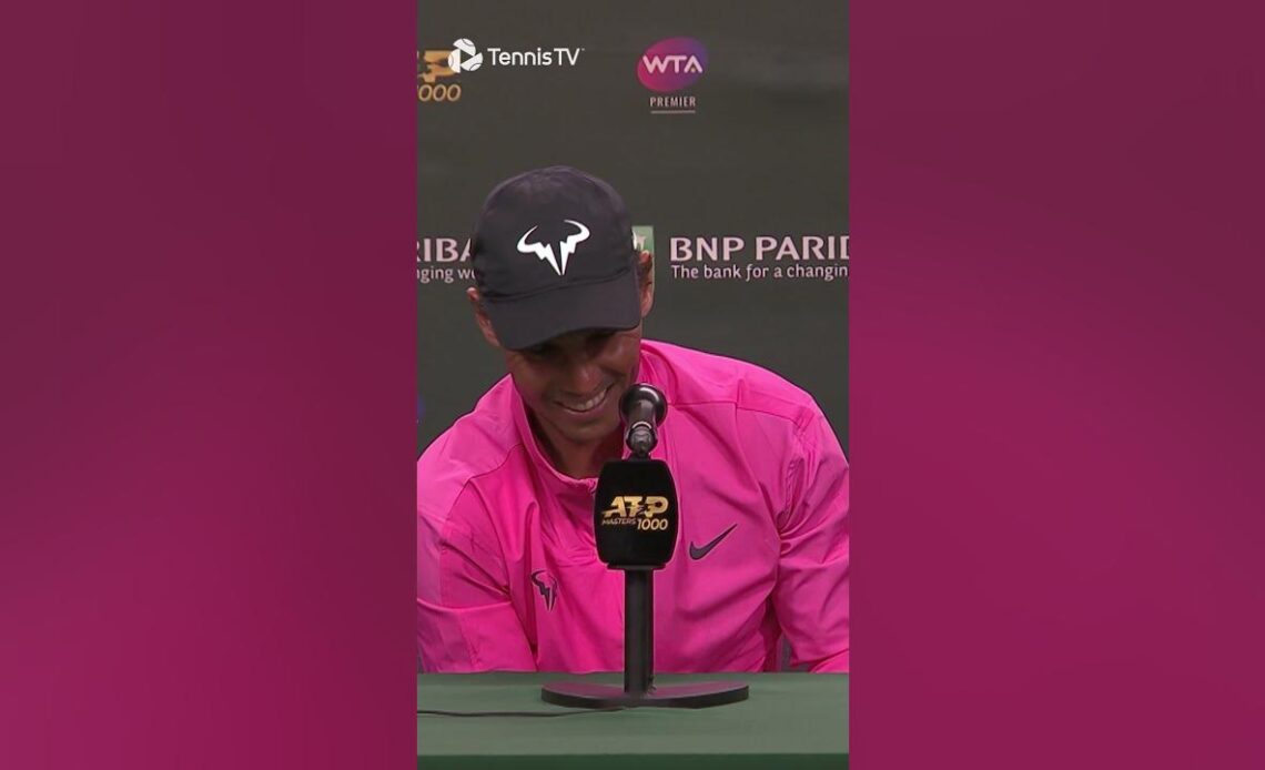 Nadal Stubs Toe TWICE At Indian Wells 🤣
