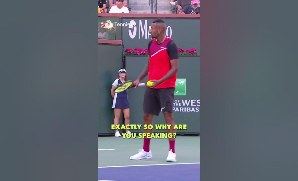 Nick Kyrgios Doesn't Tell Ben Stiller How To Act 🤣