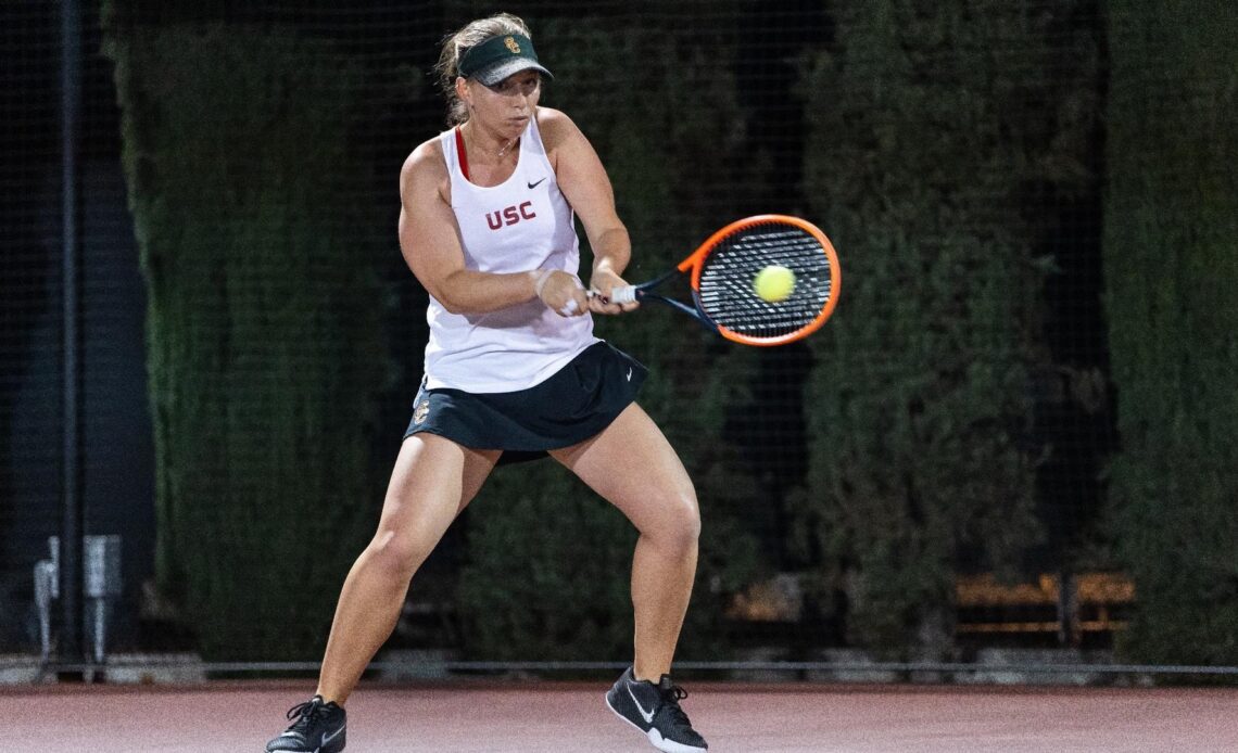 No. 9 USC Women’s Tennis to Face Pac-12 Bay Area Rivals No. 10 Cal, No. 5 Stanford