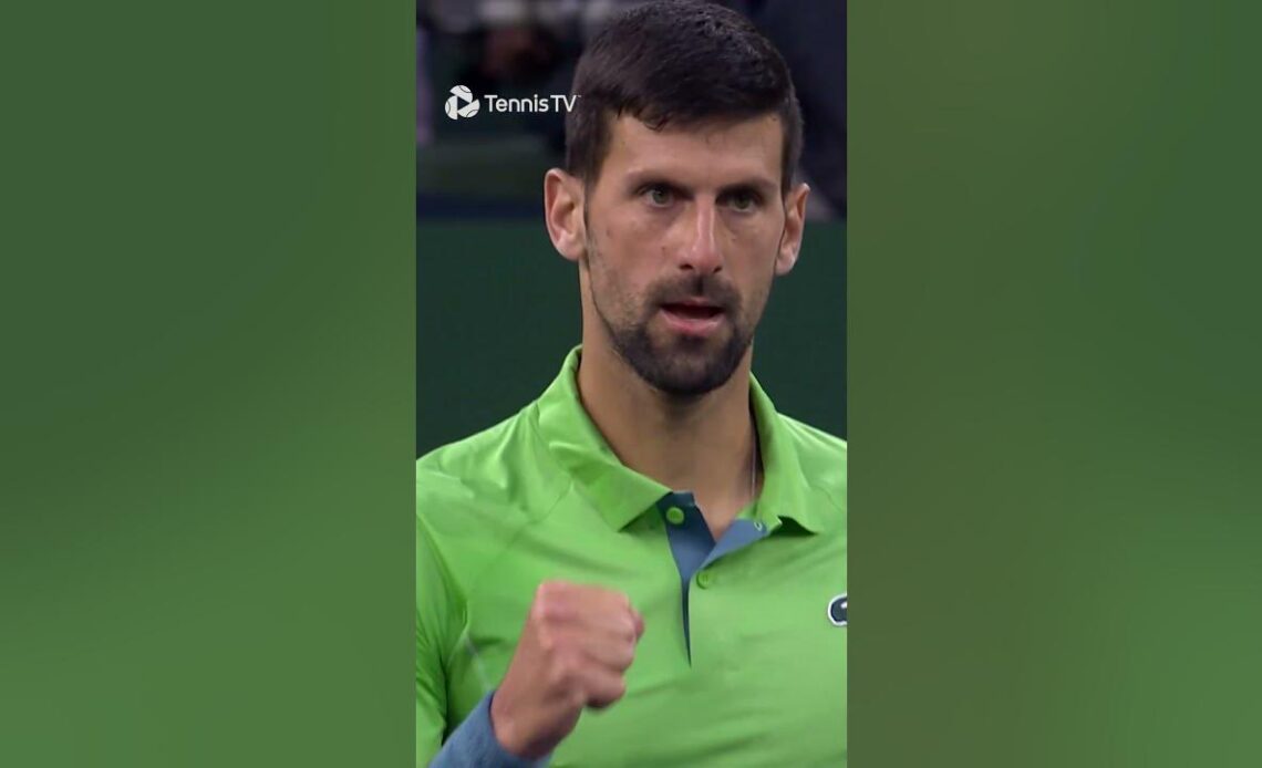Novak Djokovic Wins On Indian Wells Return! 👑