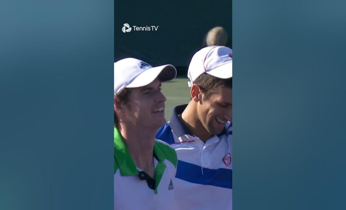 Novak Djokovic & Andy Murray Doubles Goes CRAZY 🔥
