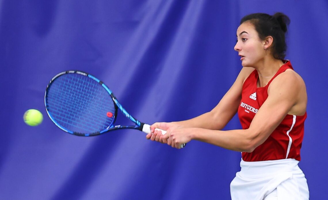 Tennis Hosts Michigan State, Michigan For Pair of Weekend Matches
