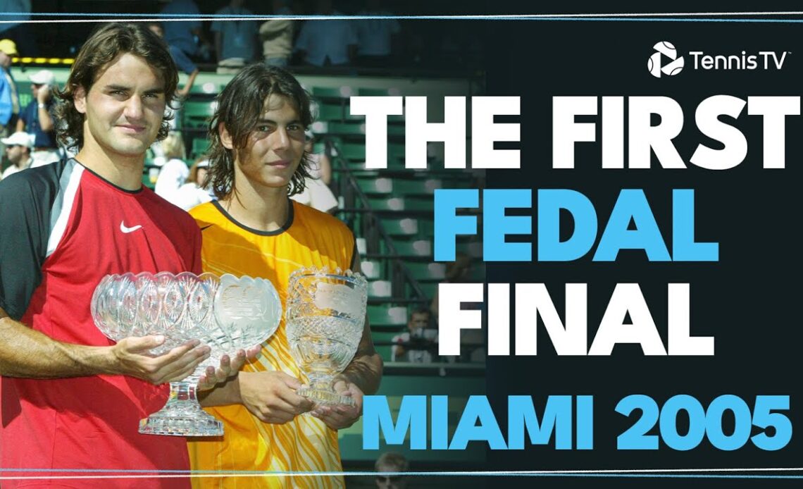 The FIRST Roger Federer vs Rafael Nadal Final! | Miami 2005 Extended Highlights