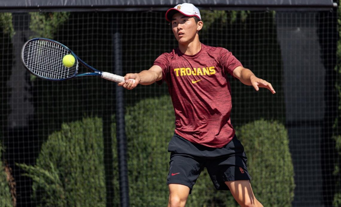 USC Men’s Tennis Match Against ASU Suspended Due to Weather