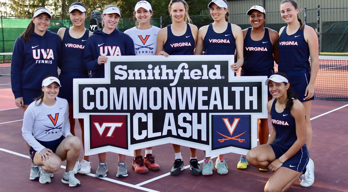 Virginia Women's Tennis | No. 5 Virginia Wins Commonwealth Clash Match 6-1