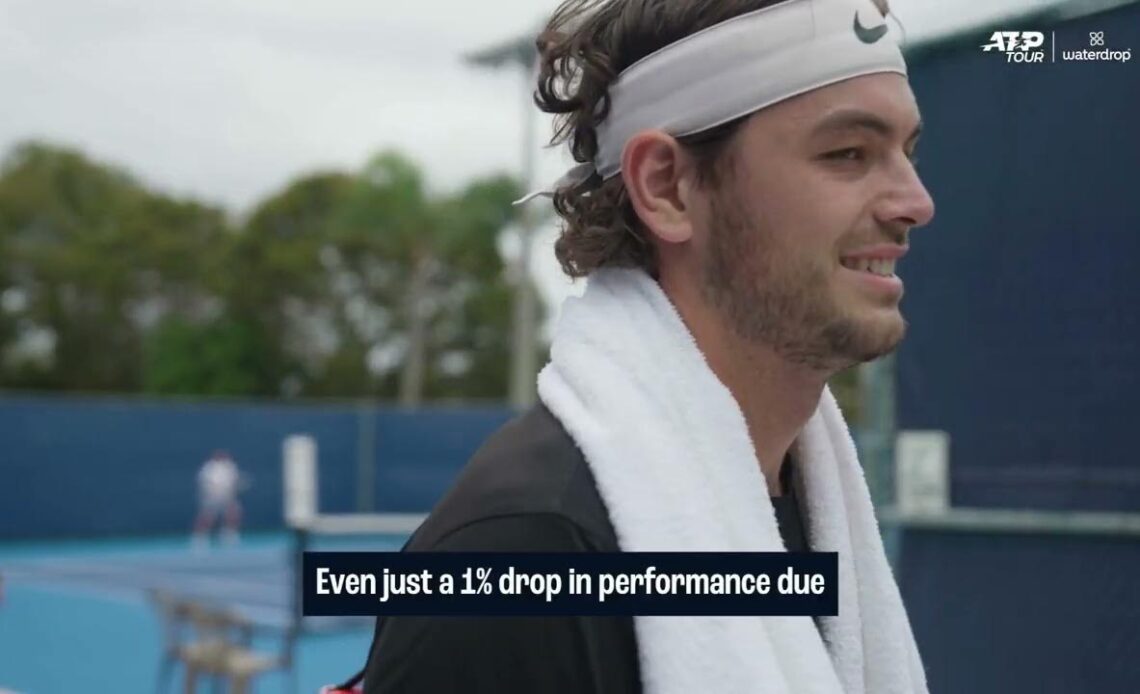 Why hydration is SO important to Taylor Fritz 💧Learn how he keeps on top of his game 💪