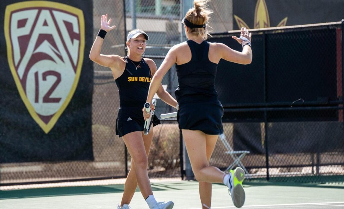 Women’s Tennis Faces First Pac-12 Road Test Against #18 UCLA and #9 USC