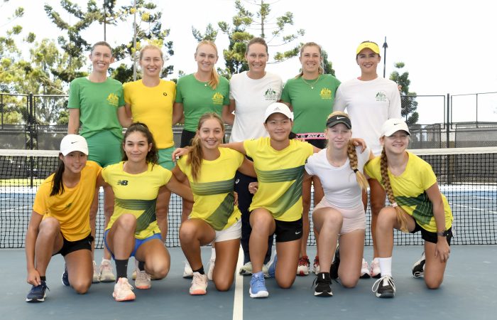Australia’s Billie Jean King Cup team inspiring the next generation | 10 April, 2024 | All News | News and Features | News and Events