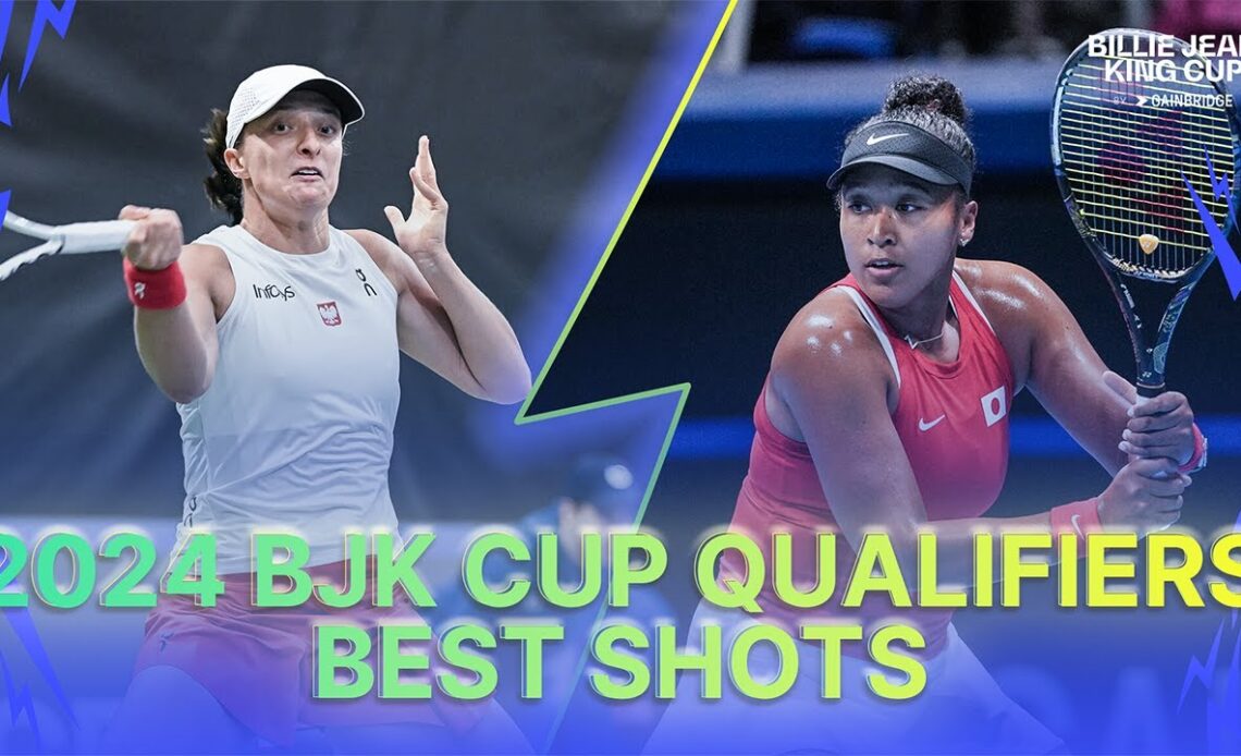 Best Shots from the 2024 Billie Jean King Cup Qualifiers