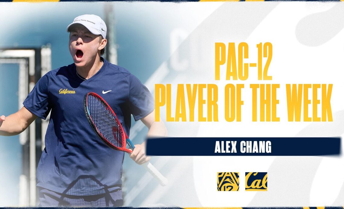 Chang Earns Second Pac-12 Player Of The Week Award