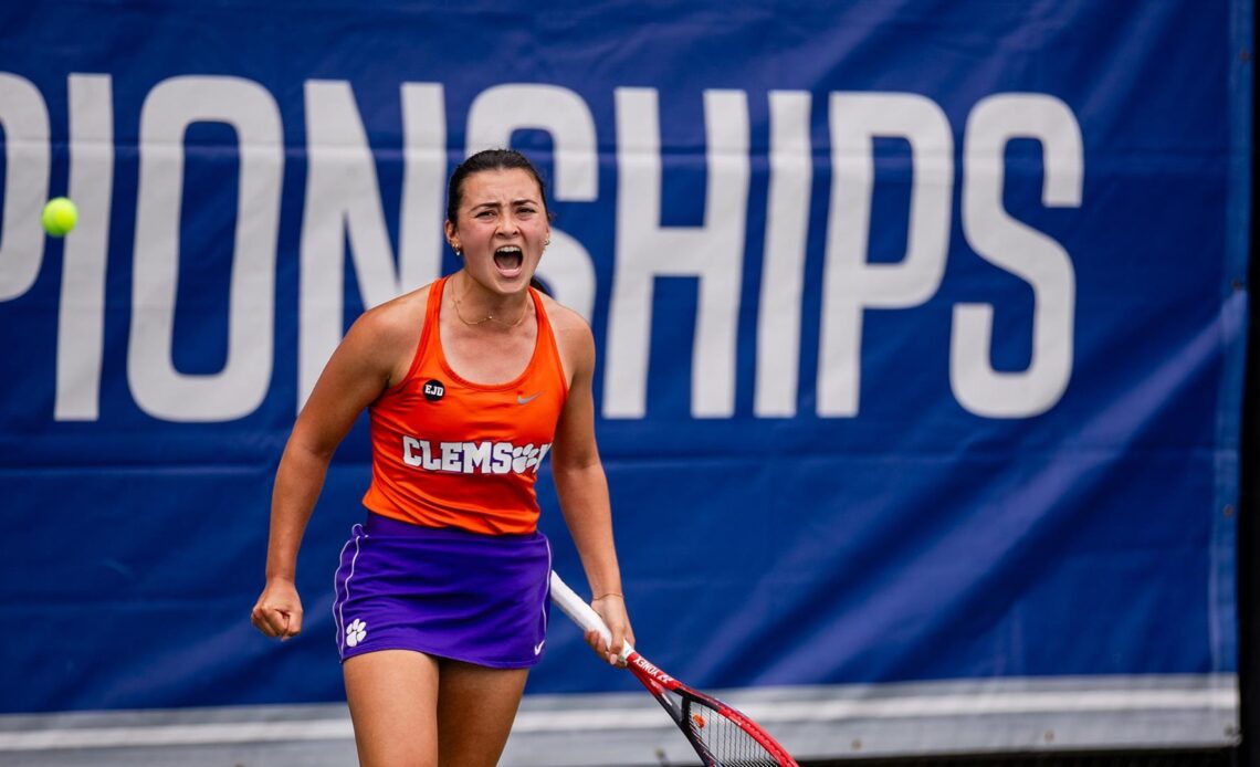 Clemson and Virginia Tech Advance in Women's Tennis Championship
