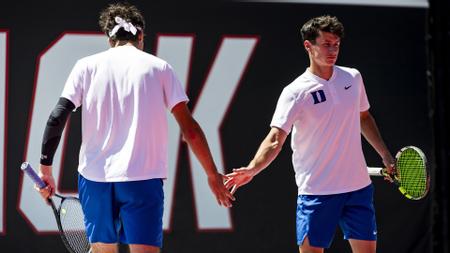 Duke Earns Player and Doubles Team of the Week