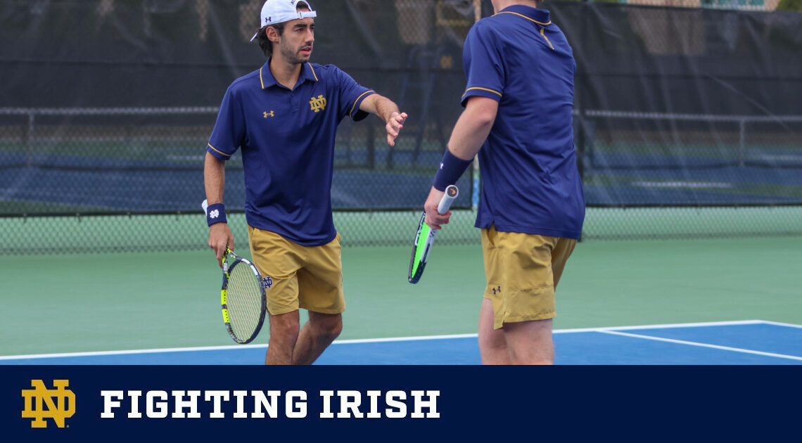 Giraldez and Thompson Named ACC Doubles Team of the Week – Notre Dame Fighting Irish – Official Athletics Website