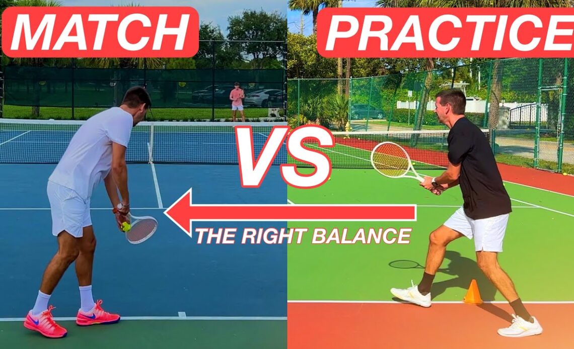 How to Find the Right Balance Between Practice & Match Play