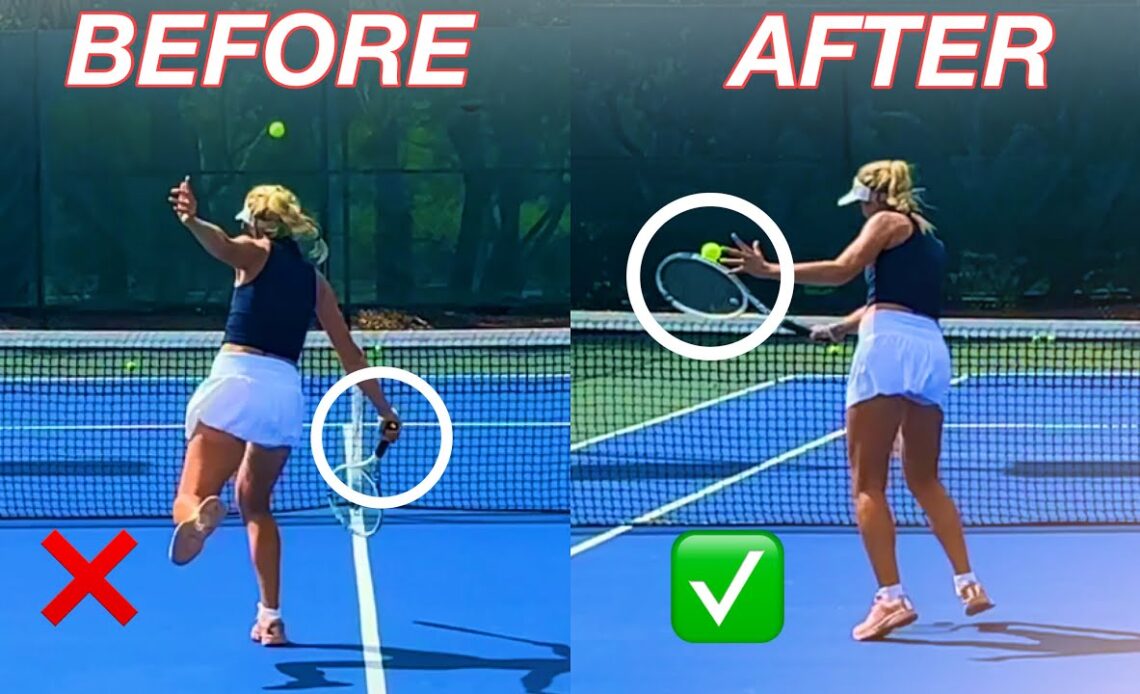 How to Improve the Backhand Volley | Ema’s WTA Tour Comeback