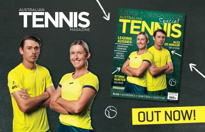 Hunter, De Minaur headline latest edition of Australian Tennis Magazine | 7 April, 2024 | All News | News and Features | News and Events